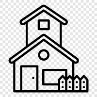 farm, country, rustic, old icon svg