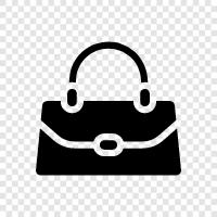 fashion, bag, designer, hand icon svg