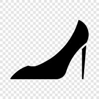 fashion, women, shoes, pumps icon svg