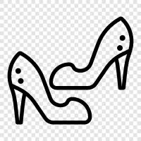Mode, Schuhe, Frauen, High Heels symbol