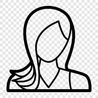 fashion, model, celebrities, models icon svg