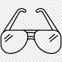 fashion, sunglasses, fashion eyewear, designer sunglasses icon svg