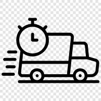 fast shipping, next day delivery, express shipping, overnight shipping icon svg