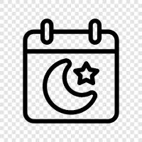 fasting, holy month, Islamic, religion icon svg