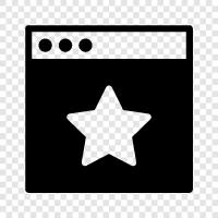 favorite software, favorite game, favorite website, favorite app icon svg