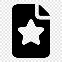 favourite file, favorite folder, favorite document, favorite picture icon svg