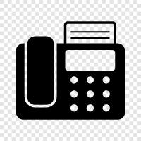 Fax, Faxing, Faxing Machine, Fax Machine icon svg