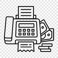 Fax, Fax Machine Prices, Fax Machine Supplies, Fax Machine icon svg