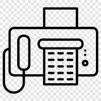 fax machine, fax transmission, fax machine usage, fax transmission usage icon svg