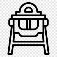 feeding chairs, baby feeding chair, infant feeding chair, Feeding chair icon svg