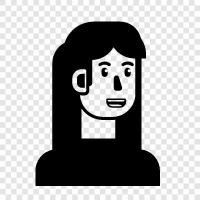 Female avatar, Female characters, Female characters in games, Female gamers icon svg
