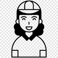 female courier, female courier service, female courier company, female courier job icon svg