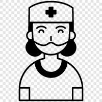 female doctor, female physician, female health care professionals, female icon svg