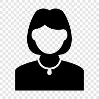 Female, Lady, Girlfriend, Female Boss icon svg