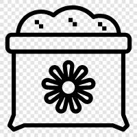 fertilizer, fertilizer bag, fertilizer for plants, plant fertilizer icon svg