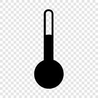 fever, body temperature, fever chart, thermometer probe icon svg