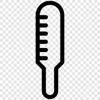 fever, fever chart, oral thermometer, rectal thermometer icon svg