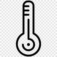 fever, temperature, thermometer, measuring icon svg