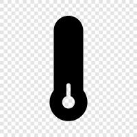 Fieber, Temperatur, Gesundheit, Thermometer symbol