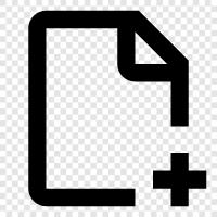 Datei Kostenlos erstellen symbol