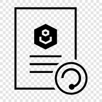 file, paper, text, composition icon svg