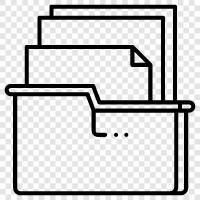 file, folder, documents, folders icon svg