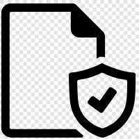 file encryption, file shredding, file backup, file sharing icon svg