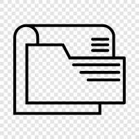 File Extension, File Format, File Type, File System icon svg