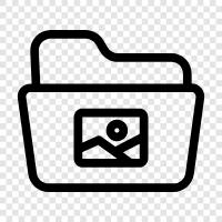 file, folder, document icon svg