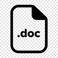 Dateiformat, DOCX, Microsoft Word, Word Document symbol