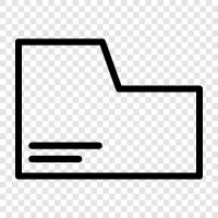 file, folder, files, storage icon svg