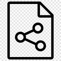 file share, document sharing, online file sharing, share file icon svg