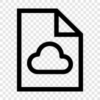 file sharing, cloud storage, online storage, online backup icon svg