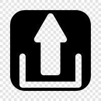 file, share, upload file, share files icon svg