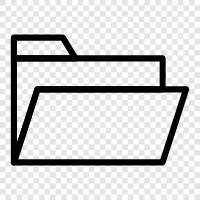 Files, Folder Contents, Folder Structure, Folder Options icon svg