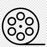 Film, Rolle, Kamera, Filmmaterial symbol