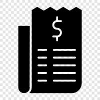 finance, budget, spending, debt icon svg