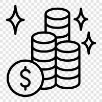 finances, budgeting, investments, retirement icon svg