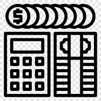 finances, saving, expenses, budget icon svg