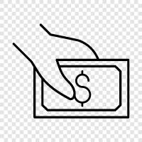 finances, budgeting, investing, spending icon svg