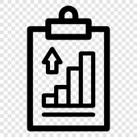 financial analysis, market analysis, stock analysis, financial forecasts icon svg