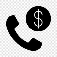 financial call, money market call, high yield call, income call icon svg