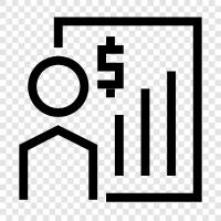 financial, accounting, business, investing icon svg