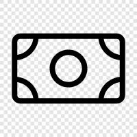 financial, budget, spend, save icon svg