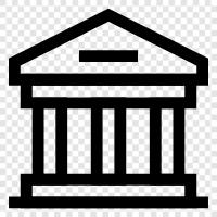 Finanzinstitut, Geld, Konto, Lastschrift symbol