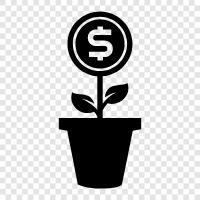 financial, stocks, options, mutual funds icon svg