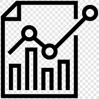 finansal tablo, bütçe, tahmin, analiz ikon svg