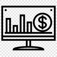 financial technology, fintech, credit, electronic finance icon svg