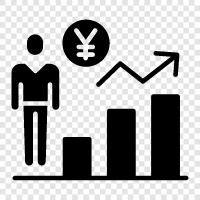 financiers, stock market, investing, stocks icon svg