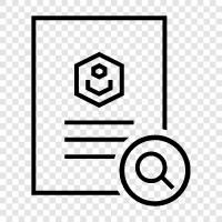 find document, track document, document finder, document locator icon svg